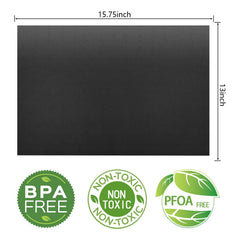 Close-up of Renook Grill Mats showing non-stick surface