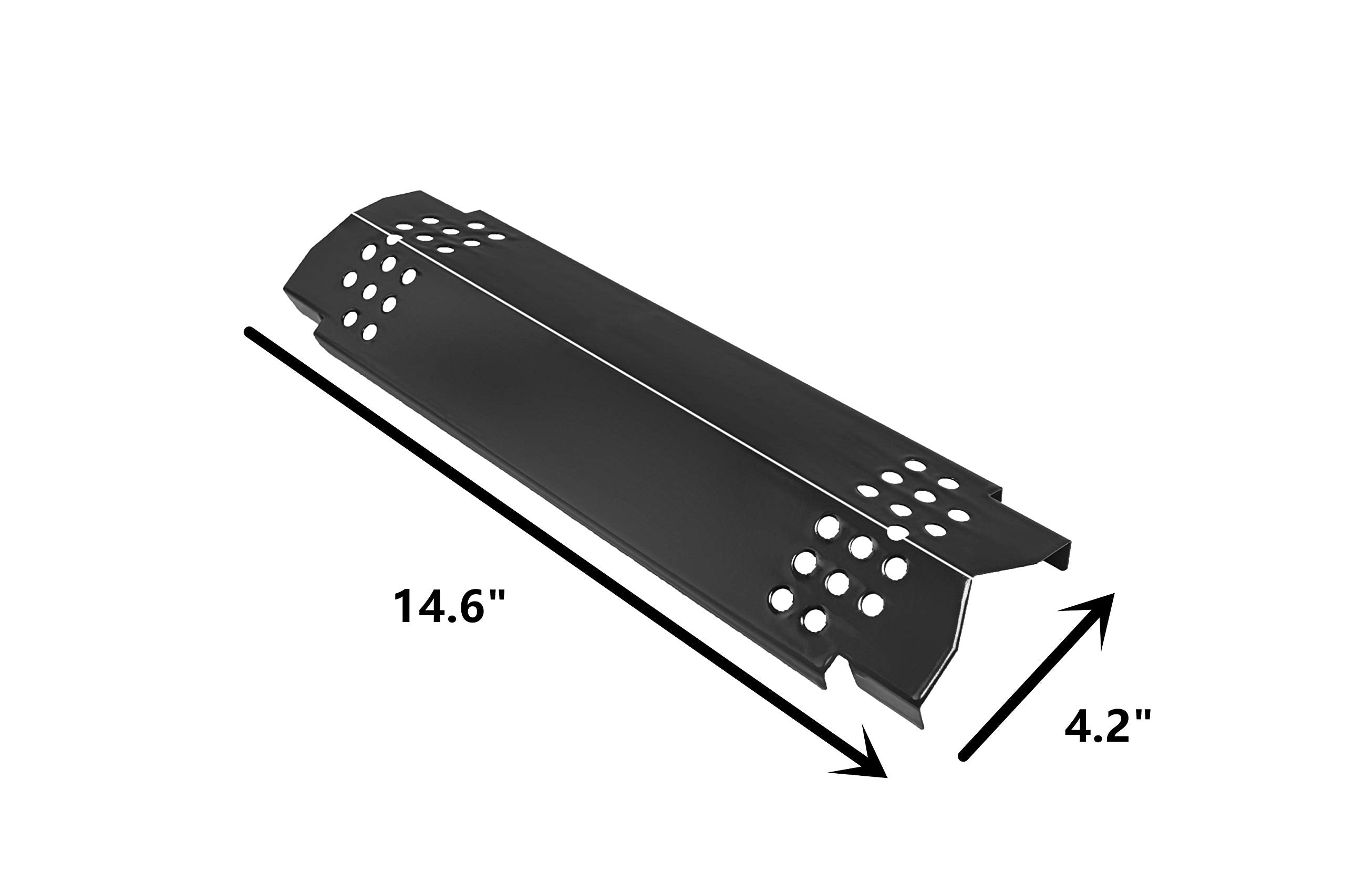 Close-up of Replace Parts Grill Heat Plates dimensions