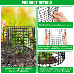 Close-up of RGJ plant protection mesh showing durability