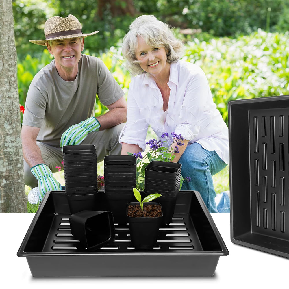 Close-up of RooTrimmer 4 inch nursery pot