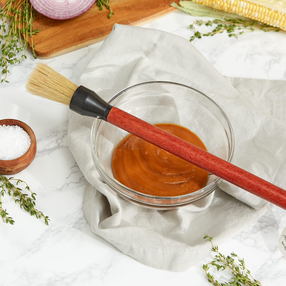 Close-up of RSVP BBQ Basting Brush bristles