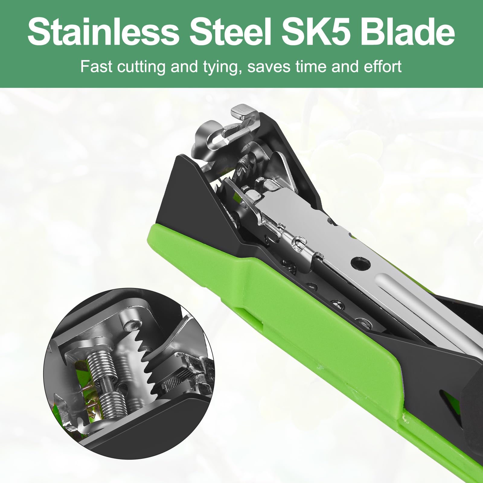 Close-up of RUKHOOL tying machine blade replacement