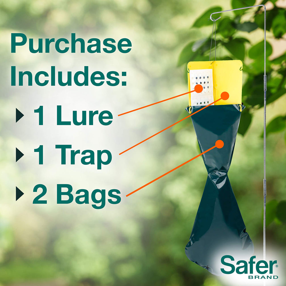 Close-up of Safer Japanese Beetle Trap lure