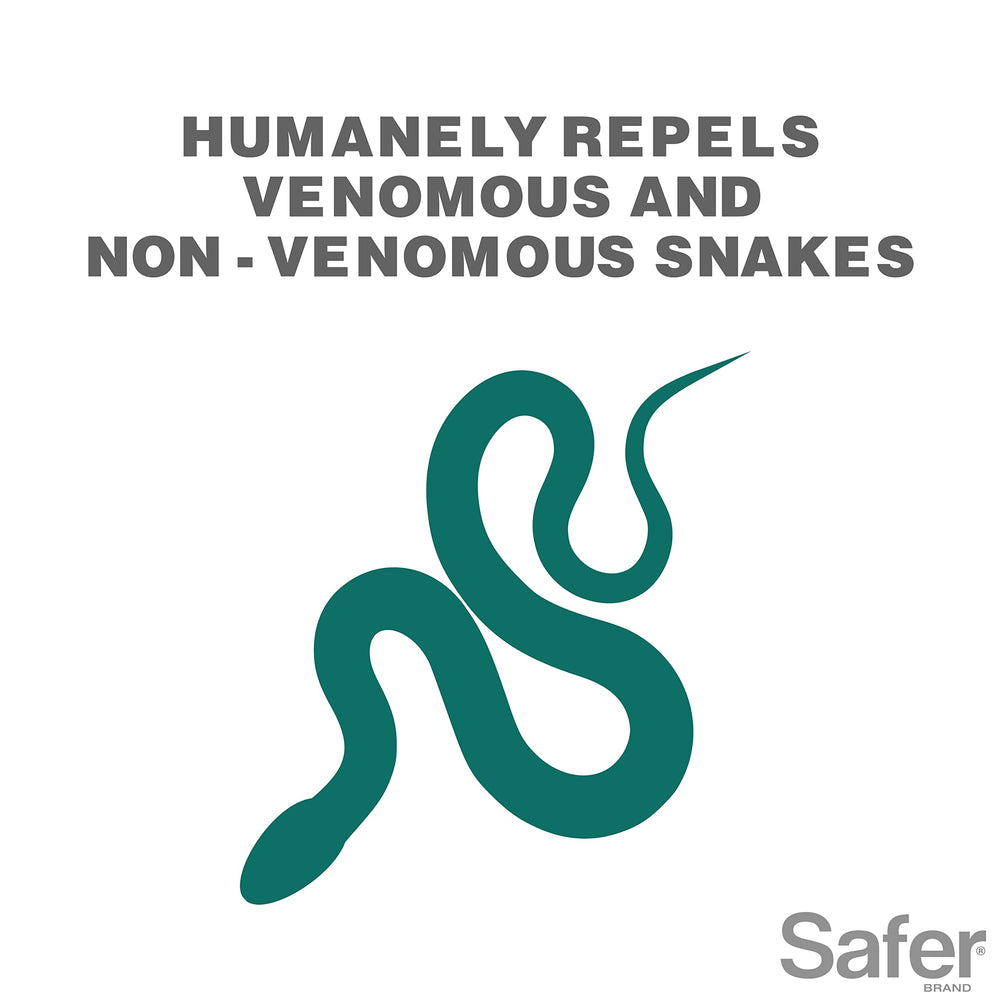 Close-up of Safer Snake Shield granules texture