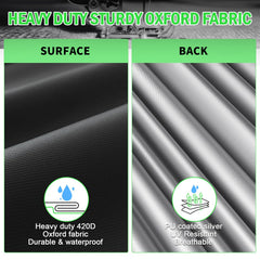 Close-up of Sbekiev waterproof Oxford fabric pool cover