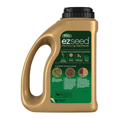 Close-up of Scotts EZ Seed Patch & Repair Zoysia Grass packaging