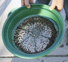 Close-up of SE Stackable Classifier mesh size 1/12 inch
