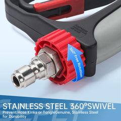 Close-up of SEPLY Pressure Washer Short Gun nozzle tip
