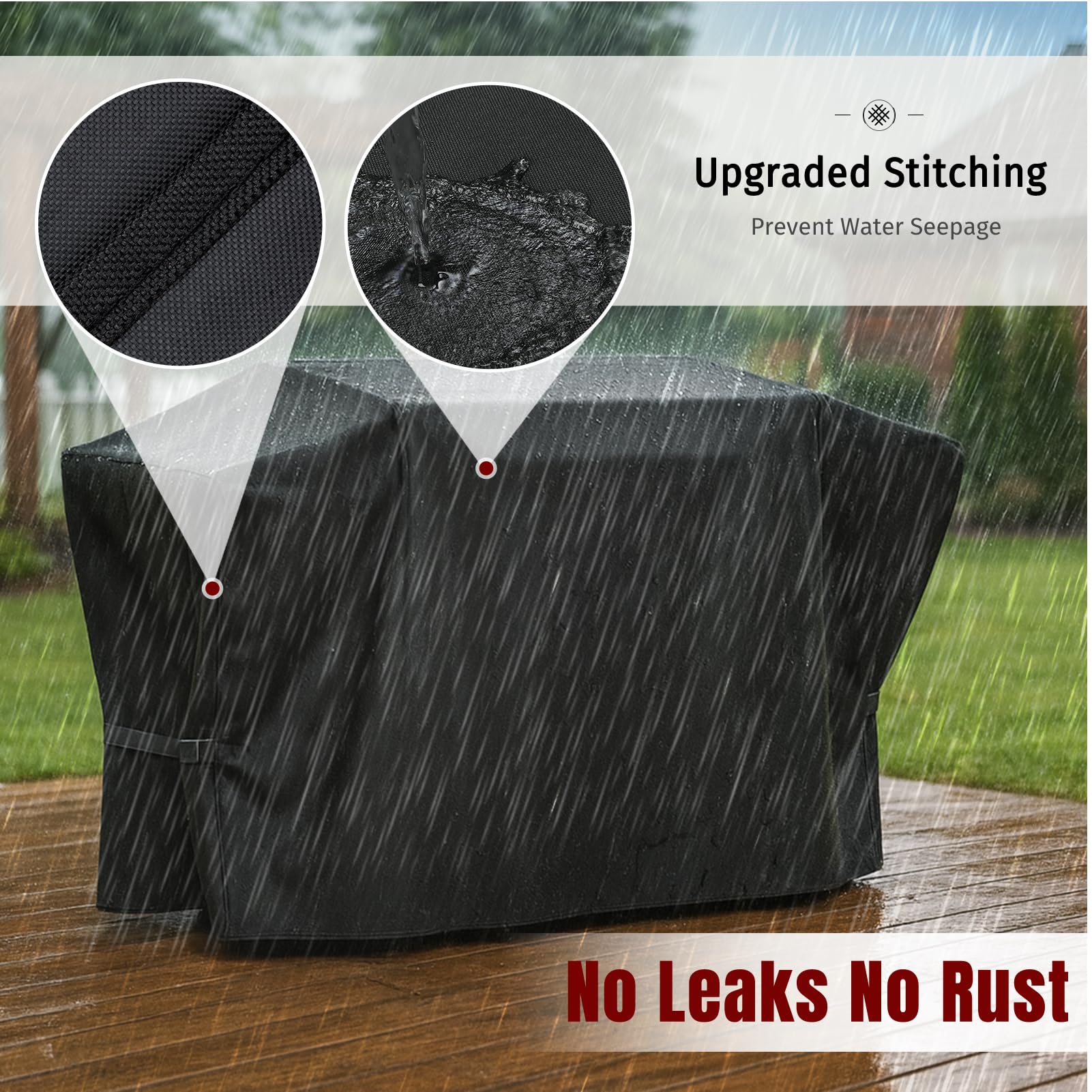 Close-up of SHINESTAR griddle cover fabric texture