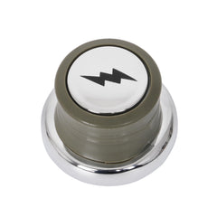 Close-up of SHINESTAR igniter button for Weber grills