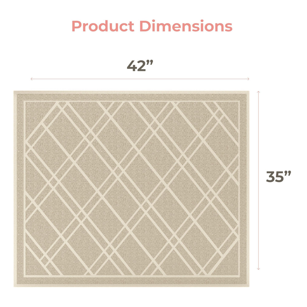 Close-up of SlipToGrip Door Mat anti-slip surface