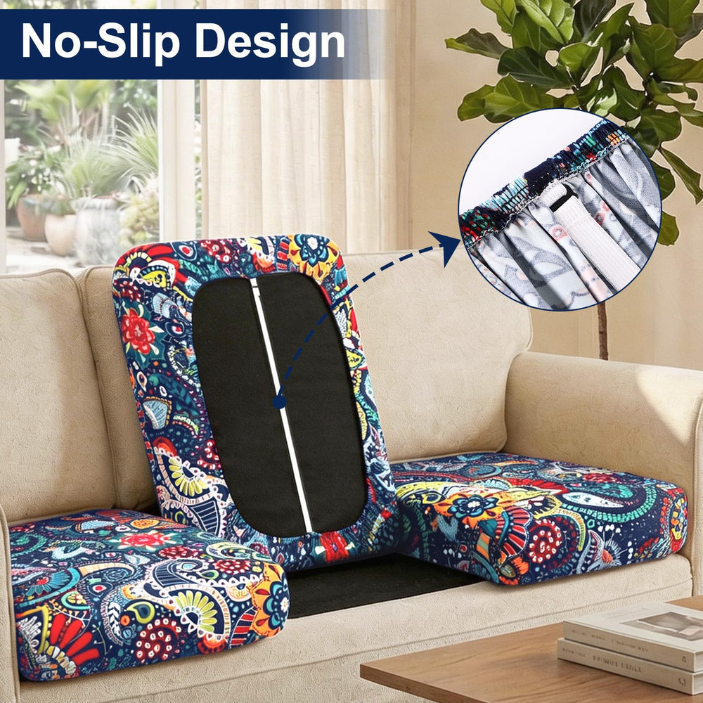 Close-up of Smiry cushion cover material texture
