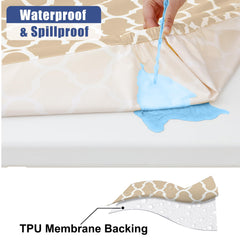 Close-up of Smiry Waterproof Picnic Table Cover