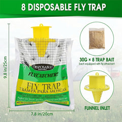 Close-up of SonicPulse fly trap showing the bait compartment
