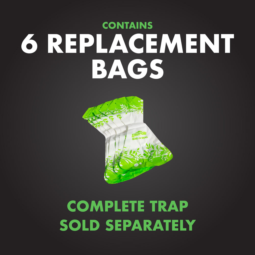 Close-up of Spectracide Bag-A-Bug Replacement Bags