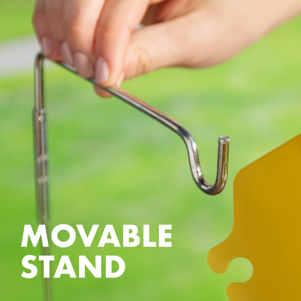 Close-up of Spectracide KwikStand assembly instructions