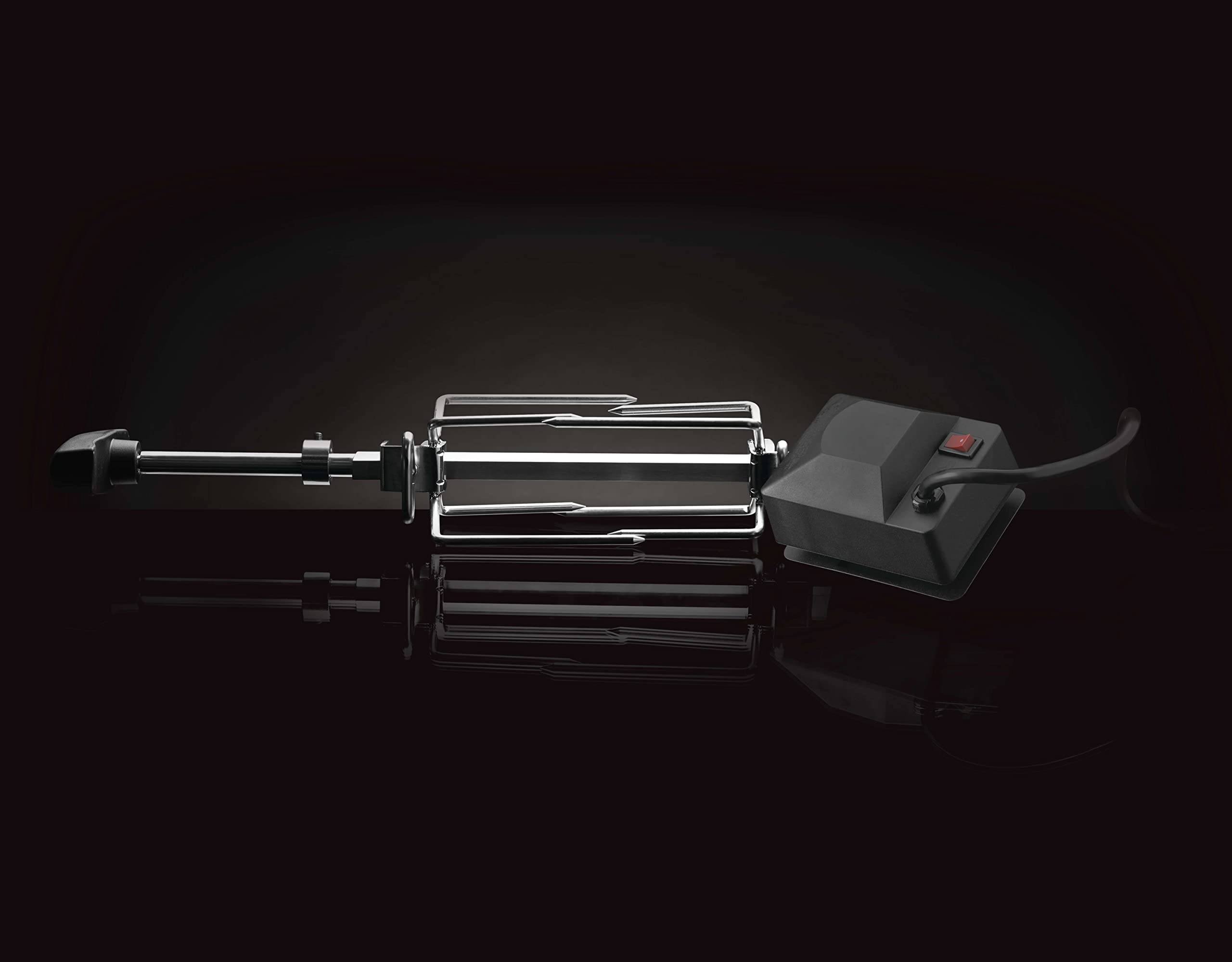 Close-up of stainless steel four prong meat forks