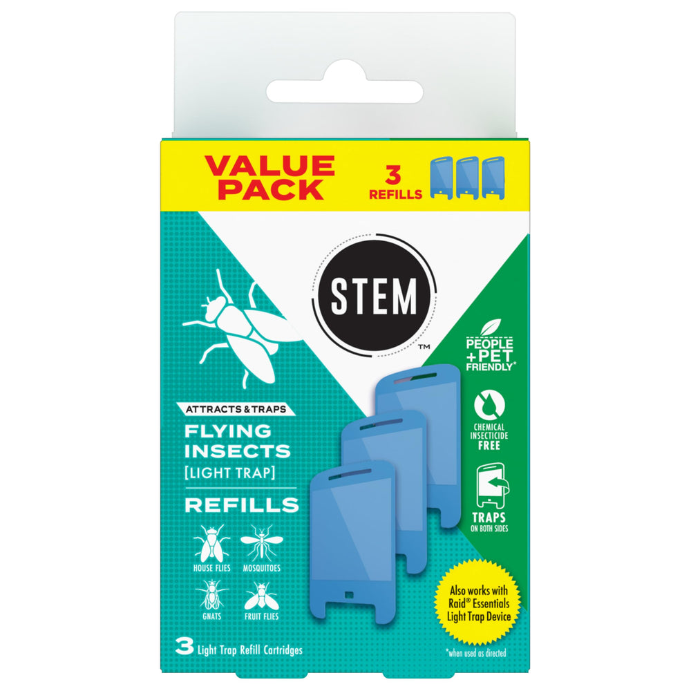 Close-up of STEM refill cartridge showing sticky surface
