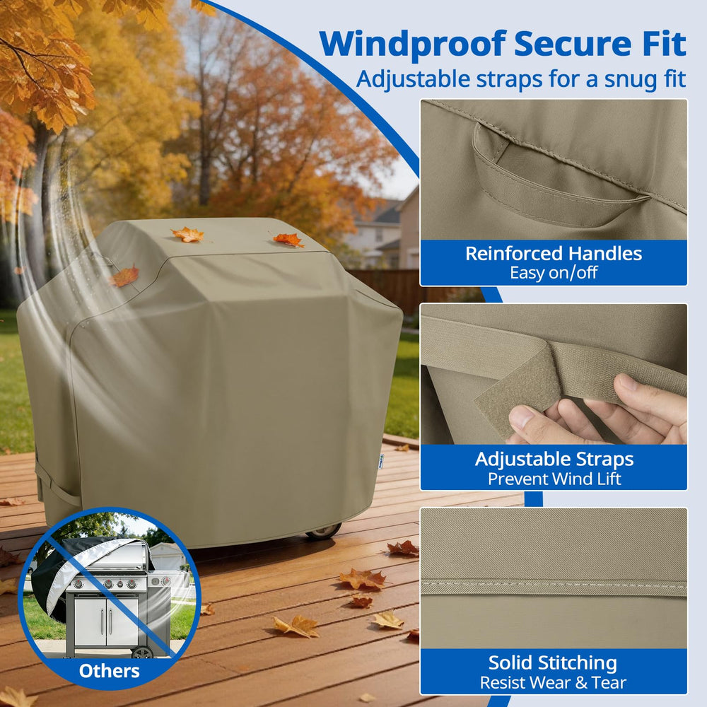 Close-up of SunPatio Grill Cover material