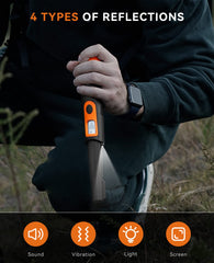 Close-up of SUNPOW OTMD08 LED display and buttons