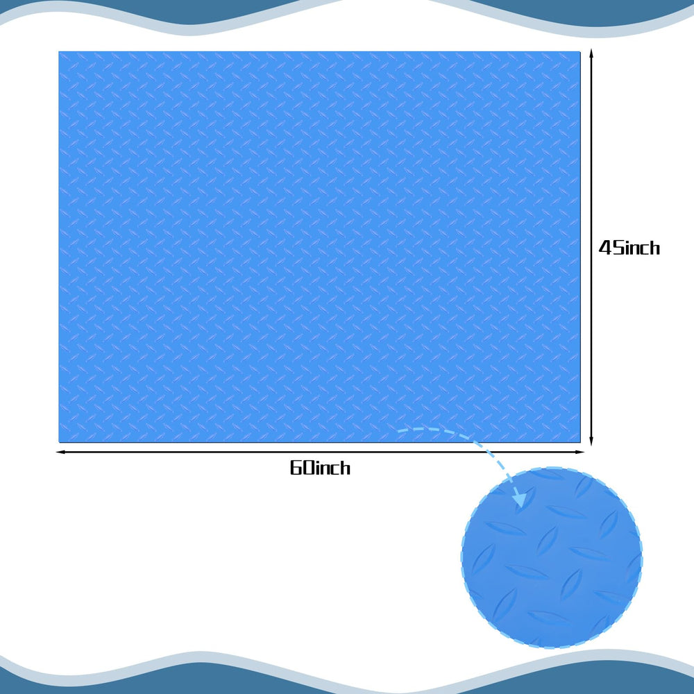 Close-up of Svepndic Swimming Pool Ladder Mat textured surface