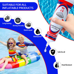 Close-up of SWIFFAR heavy-duty vinyl glue nozzle