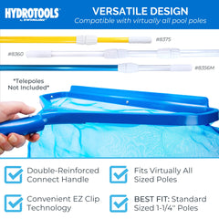 Close-up of Swimline Hydrotools 8030 Leaf Net deep mesh bag