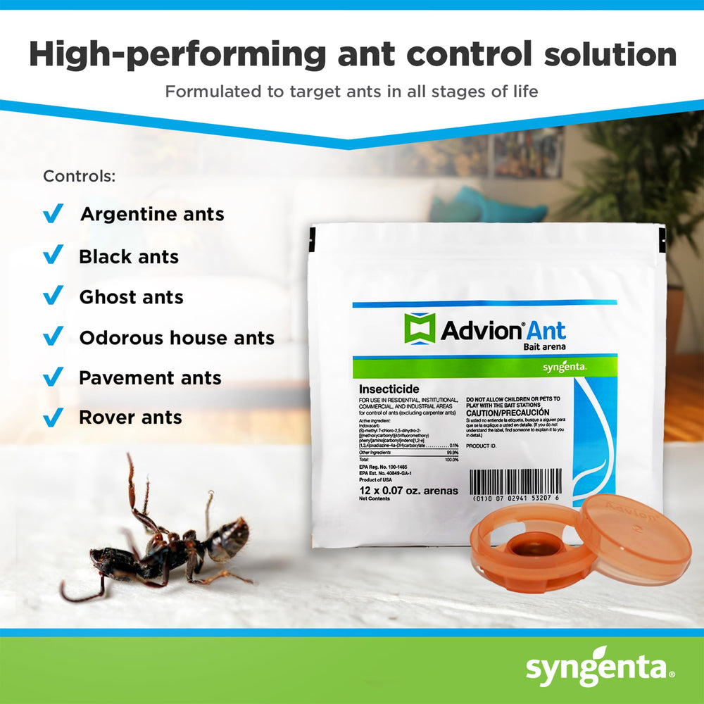 Close-up of Syngenta Advion Ant Bait Arena strip