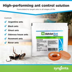 Close-up of Syngenta Advion Ant Bait Arena strip