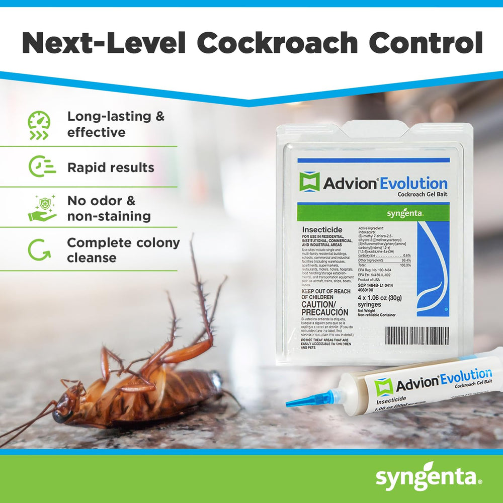 Close-up of Syngenta Cockroach Gel Bait tube