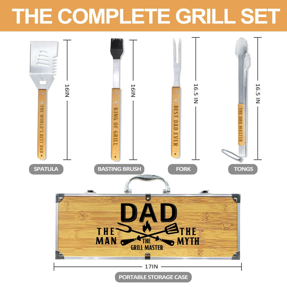 Close-up of Taesun BBQ spatula with wooden handle