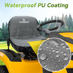 Close-up of Tecreddy Lawn Mower Seat Cover's anti-slip design