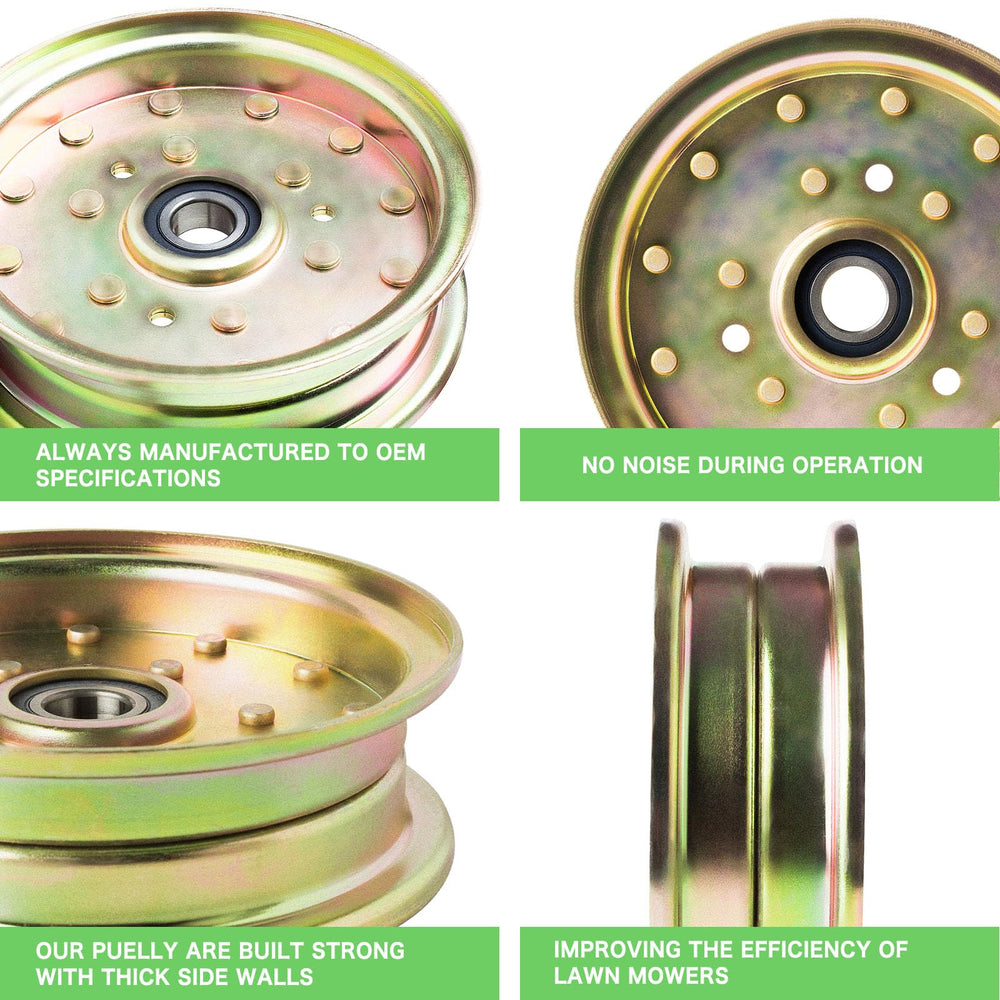 Close-up of TENGMUJX Idler Flat Pulley 116-4669