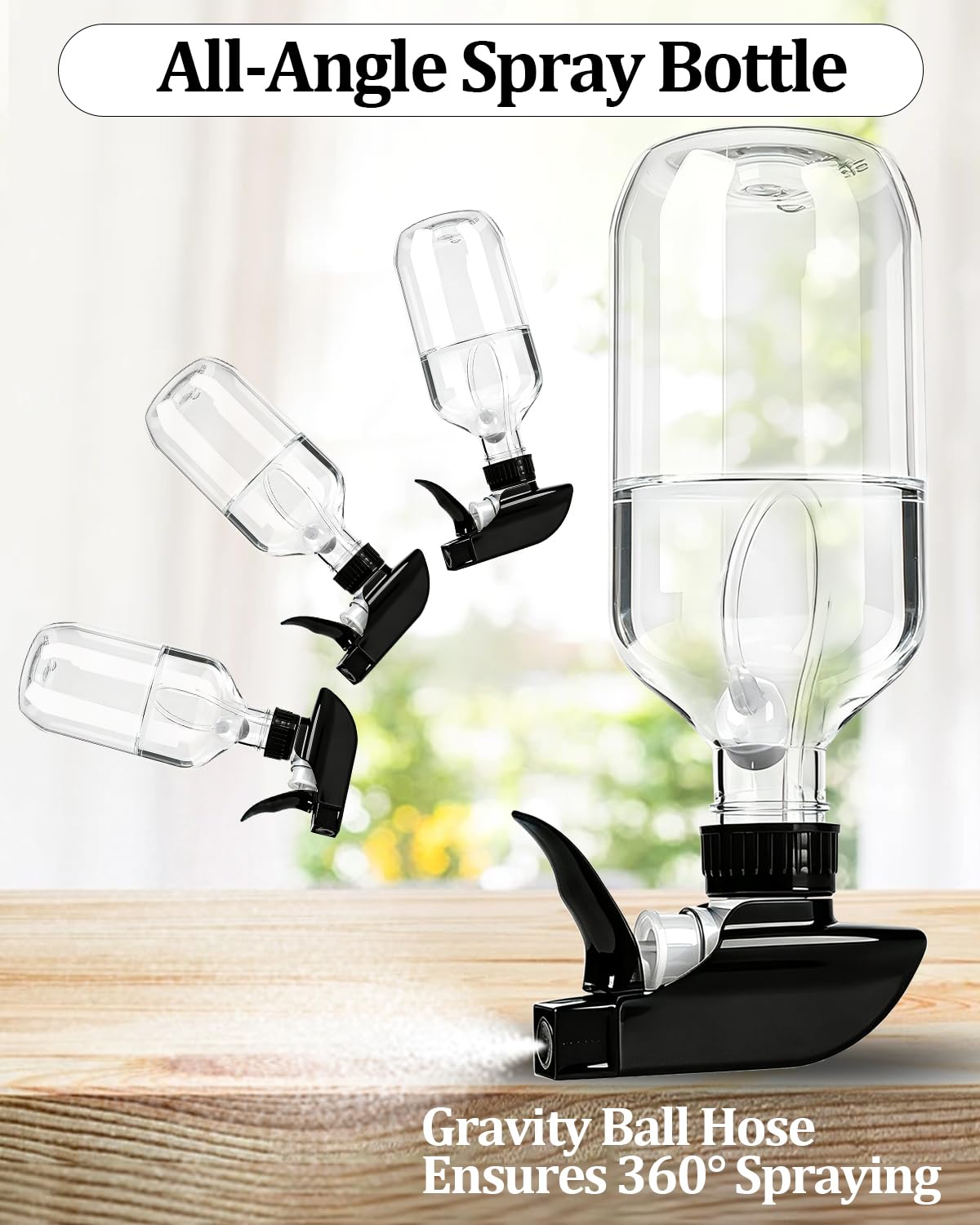 Close-up of TERESRY spray bottle adjustable nozzle