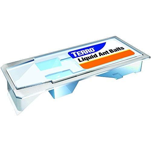 Close-up of Terro Ant Killer Liquid Bait Station, liquid form