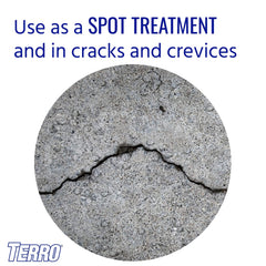 Close-up of Terro Ant Killer Spray twist-to-open nozzle