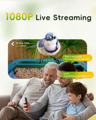 Close-up of the AI recognition feature on Hibird camera