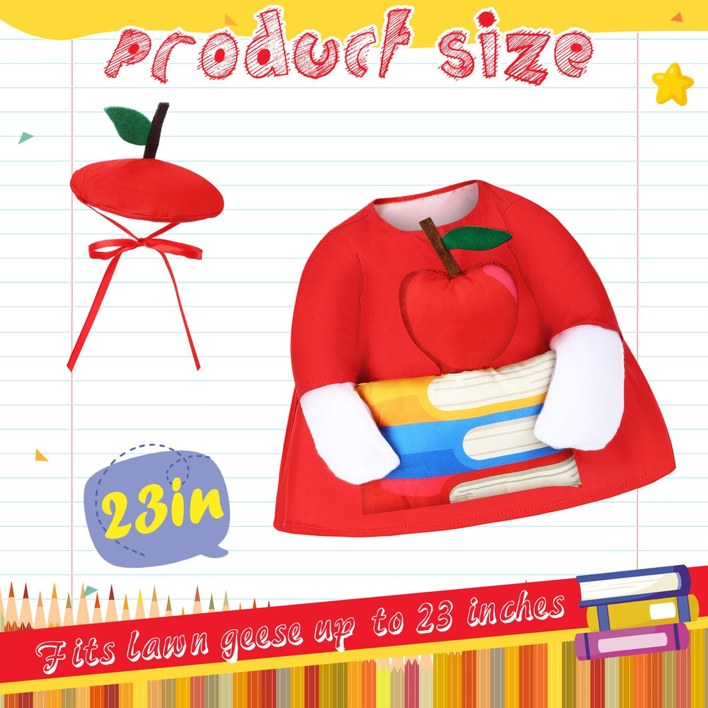 Close-up of the apple hat from the Sunnymove Goose Outfit