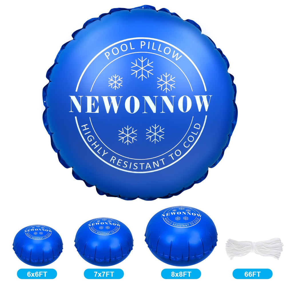 Close-up of the double Boston valve on the Newonnow Pool Pillow