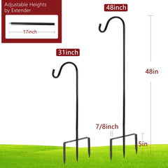 Close-up of the EXCMARK Shepherd Hook design