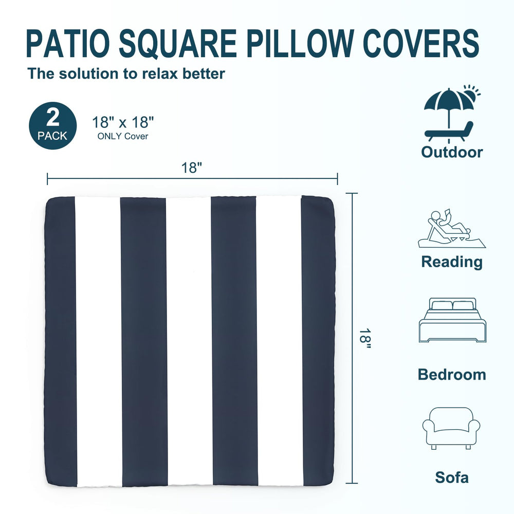 Close-up of the fabric of DYTXIII pillow covers showing water-repellent quality