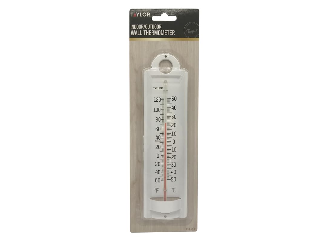 Close-up of the Fahrenheit scale on Taylor Wall Thermometer