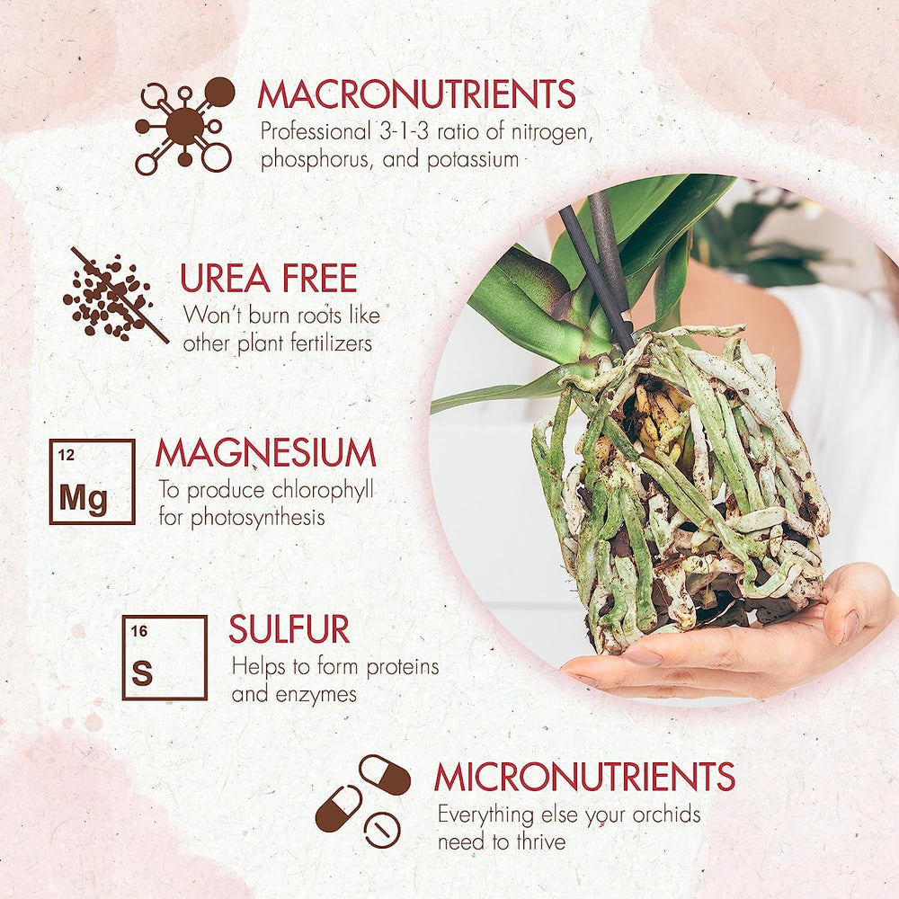 Close-up of The Grow Co Orchid Plant Food granules