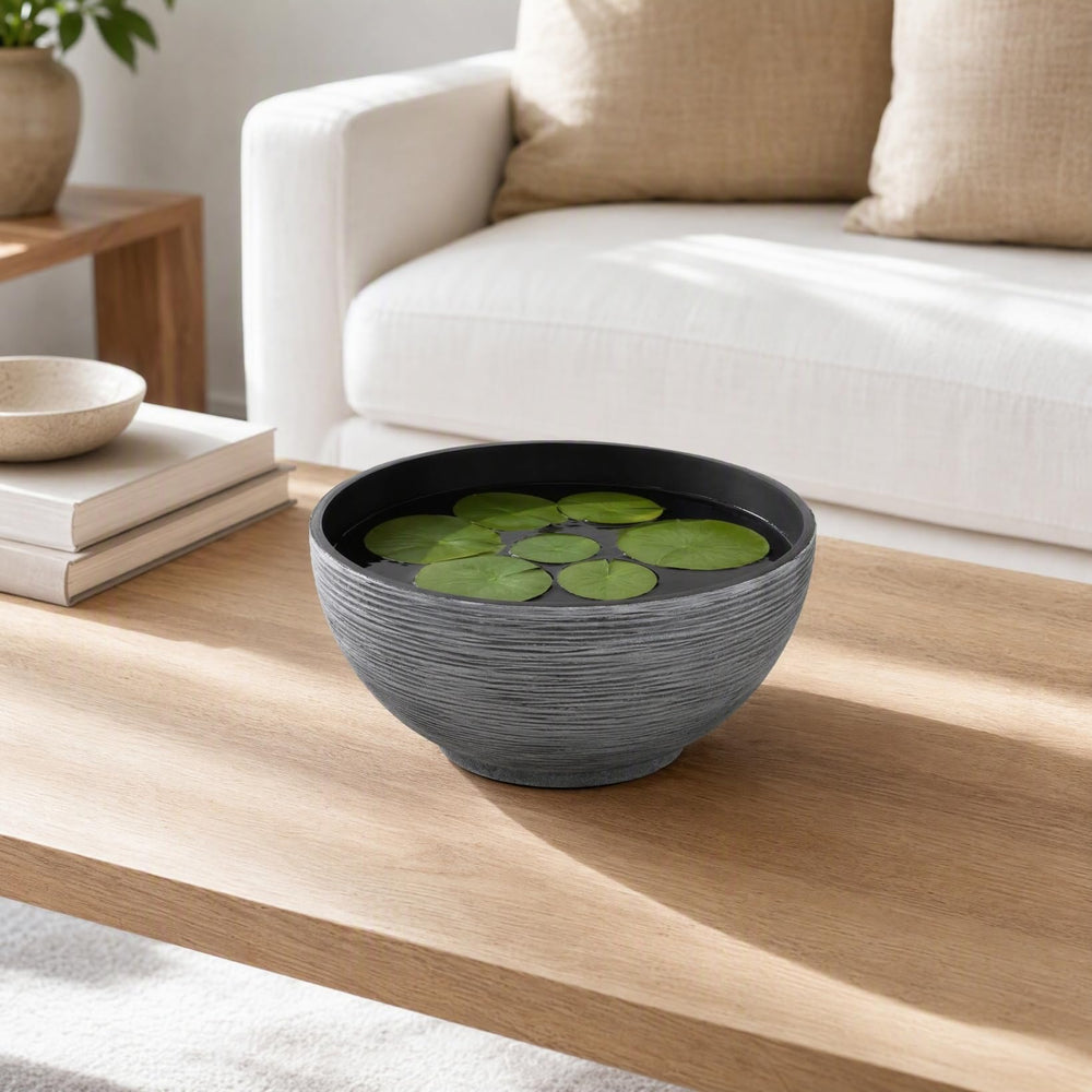 Close-up of the Happyyami Hydroponic Flower Pot material texture