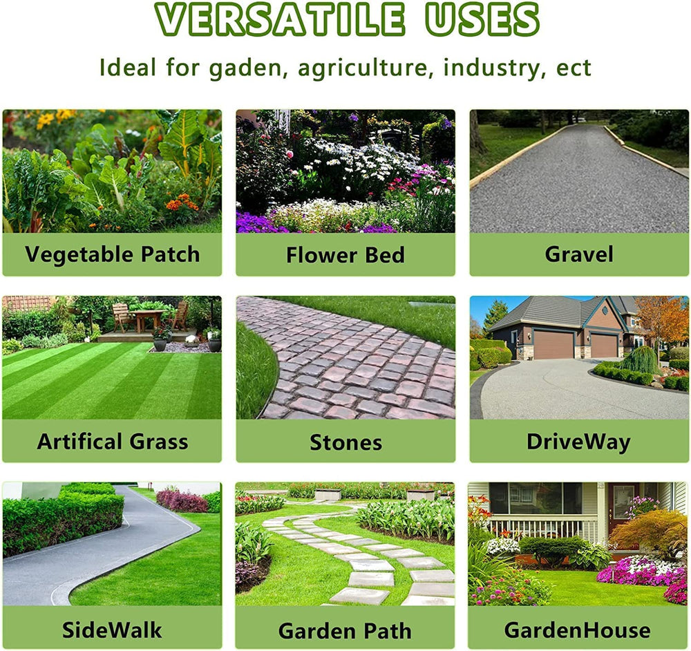 Close-up of the heavy-duty material of the weed barrier
