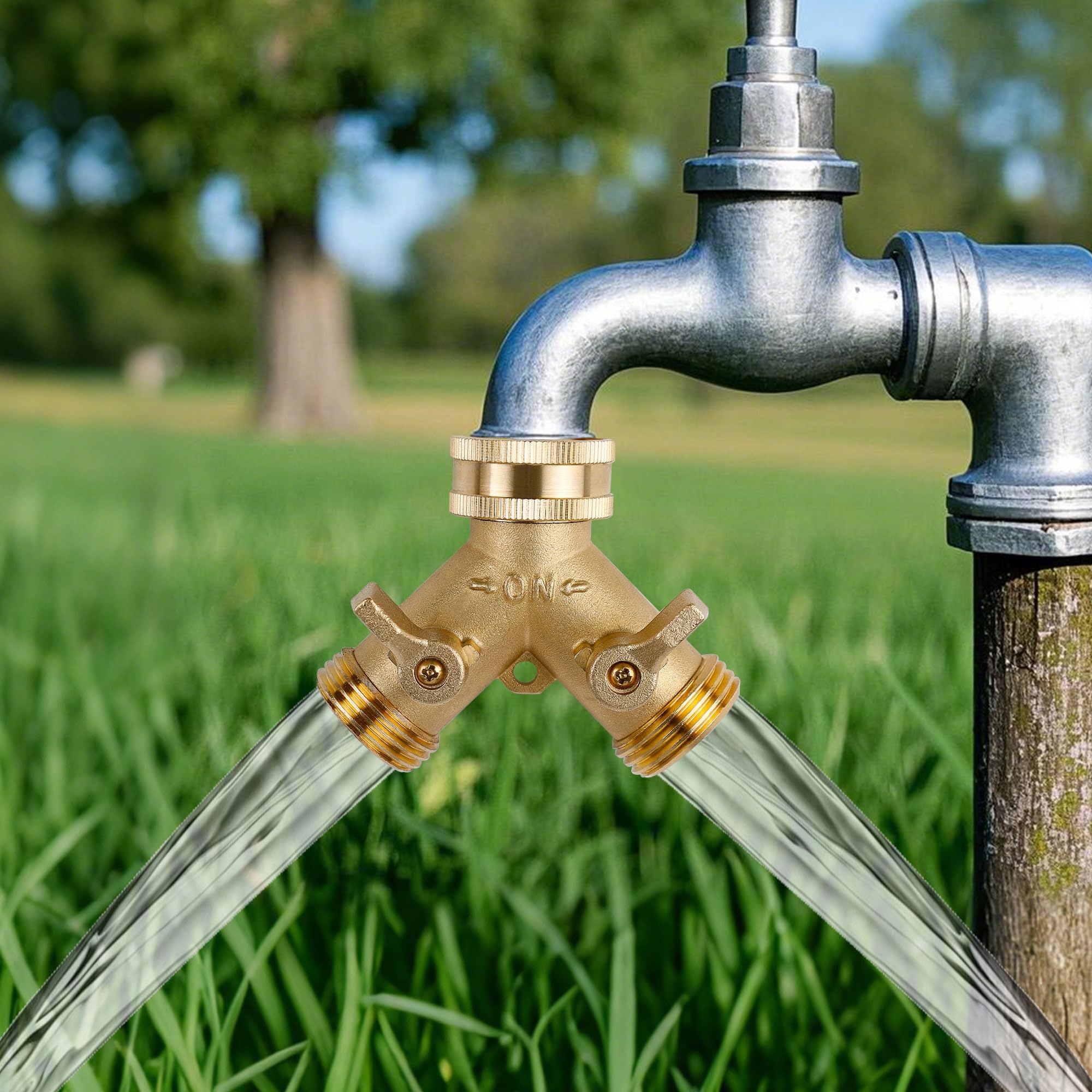 Close-up of the leak-proof design of Triumpeek splitter