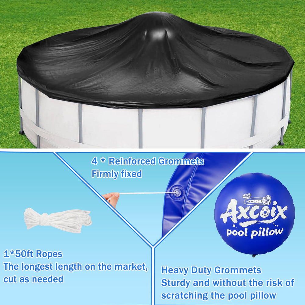 Close-up of the material of Axcoix Pool Pillow