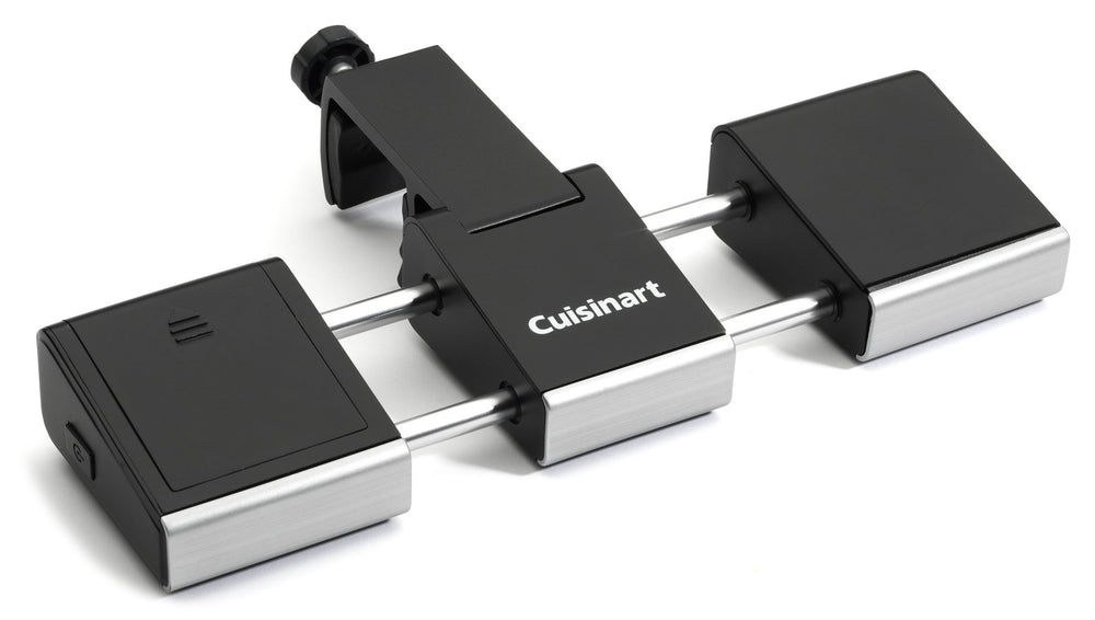 Close-up of the nine LED lights on Cuisinart Grilluminate
