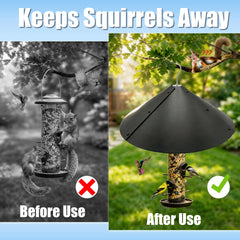 Close-up of the pivot design of Forever Song Squirrel Baffle
