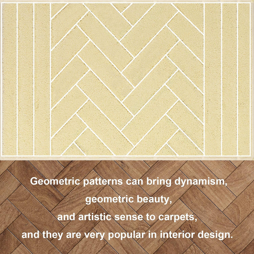 close-up of the rib fabric design of hicorfe Indoor Doormat